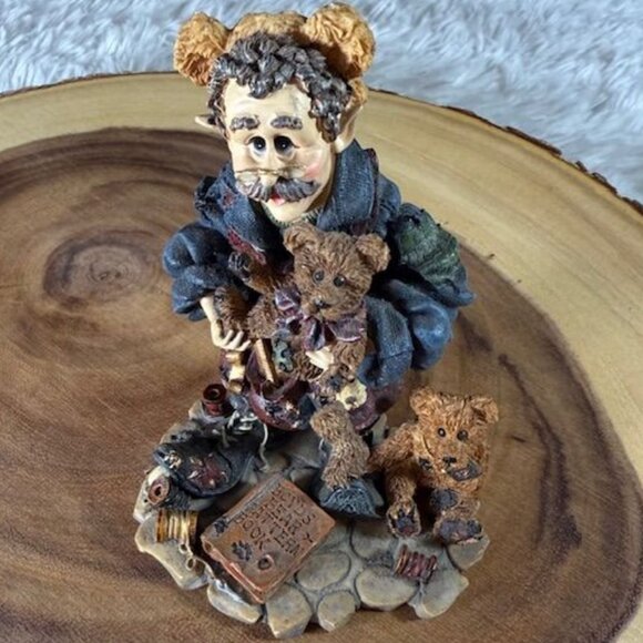 Vintage Boyds Bears T.H. Bean...The Bearmaker Elf The Wee Folkstone Collection - Picture 7 of 12